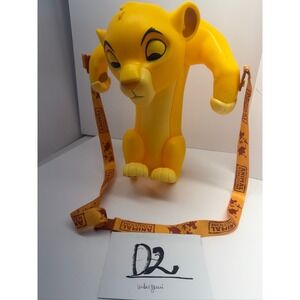 Disney Lion‎ King Simba Popcorn Bucket w/ Lanyard - Animal Kingdom